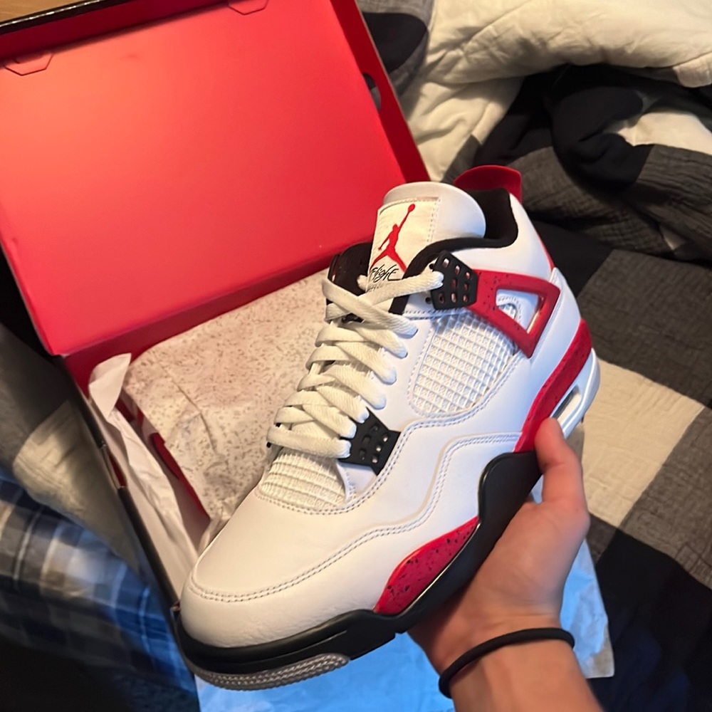 Brand new Jordan 4 Red Cement